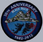 Black Buck Raids - 30th Anniversary Patch